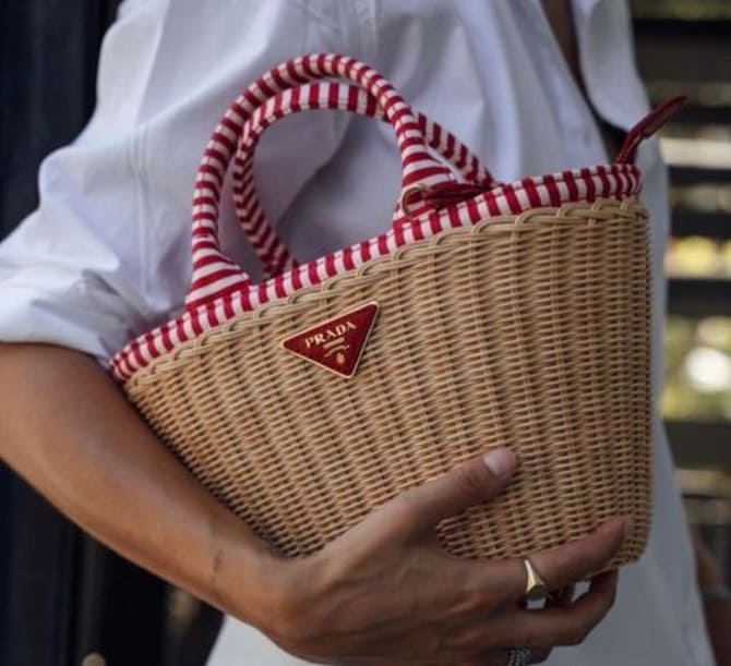Плетеная сумка – модный тренд этого лета 2