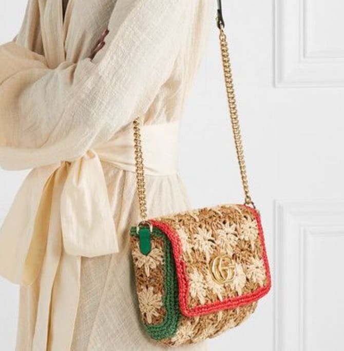 Плетеная сумка – модный тренд этого лета 10
