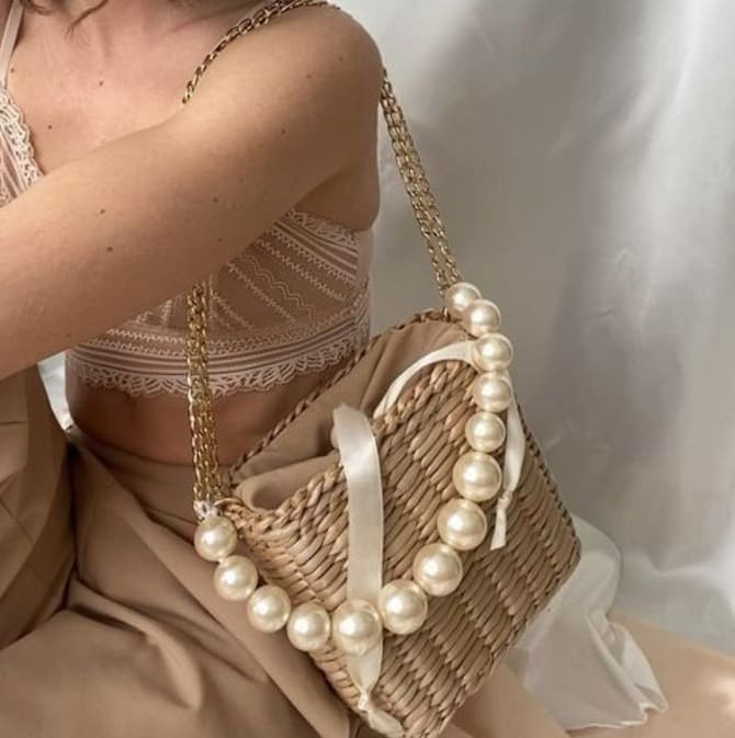 Плетеная сумка – модный тренд этого лета 11