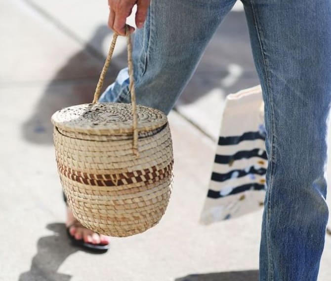 Плетеная сумка – модный тренд этого лета 3