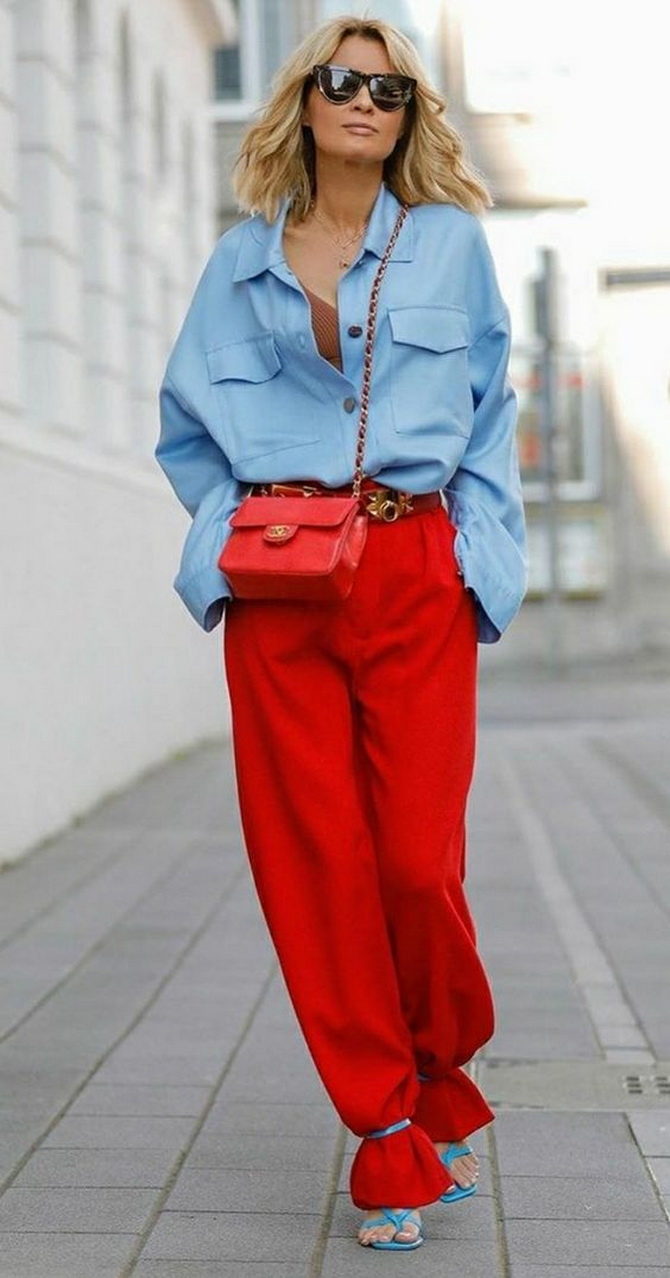 How to wear red 2024: bright looks and fashionable combinations 27