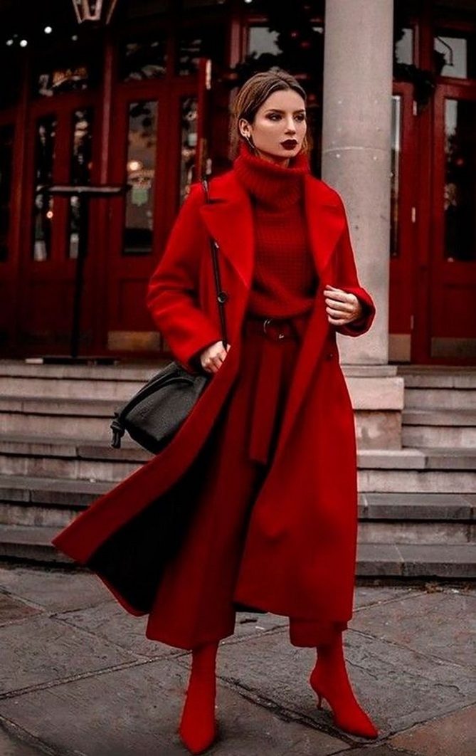 How to wear red 2024: bright looks and fashionable combinations 23