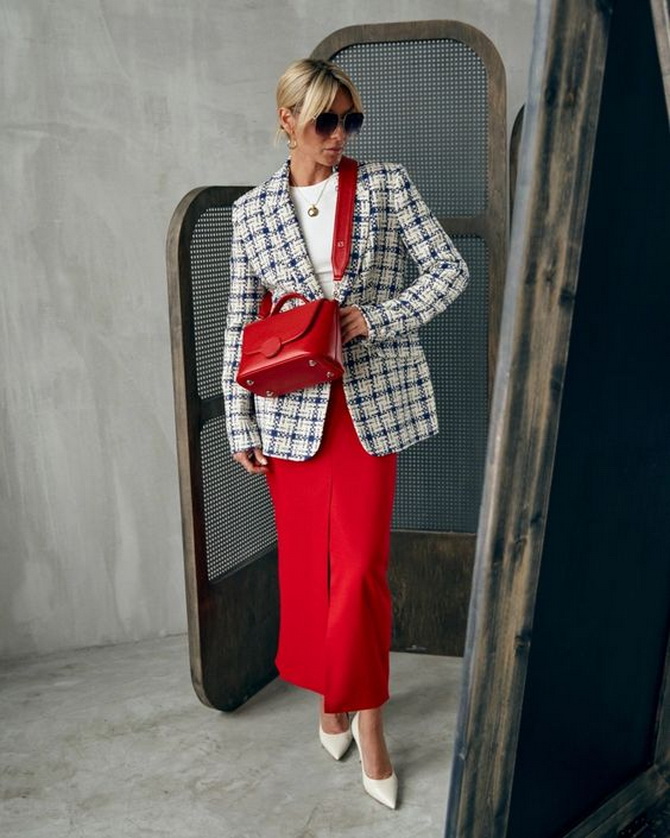 How to wear red 2024: bright looks and fashionable combinations 35