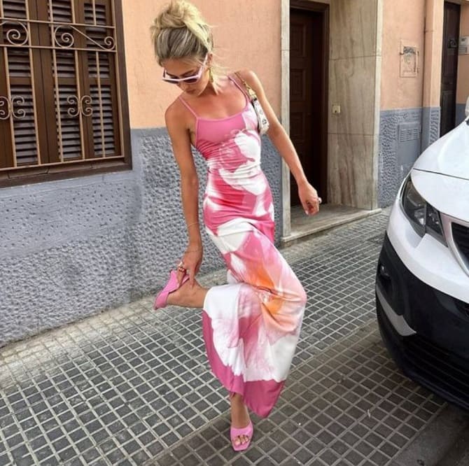 Розовые платья – модный тренд лета 2024 3