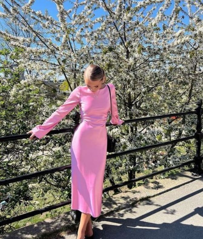 Pink dresses – fashion trend for summer 2024 4