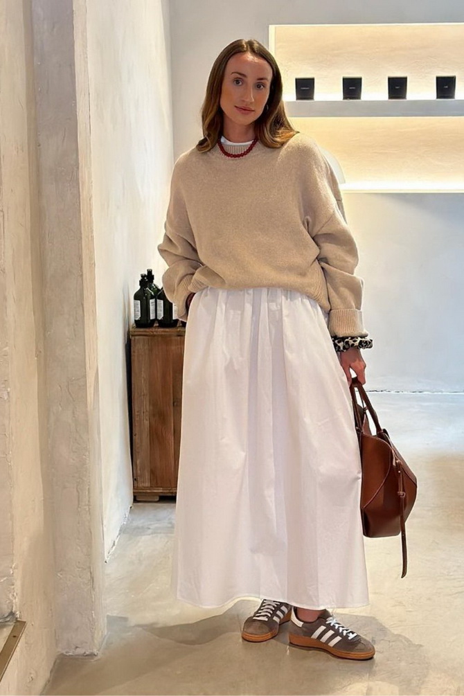A-line skirt: what style does it go with? 11