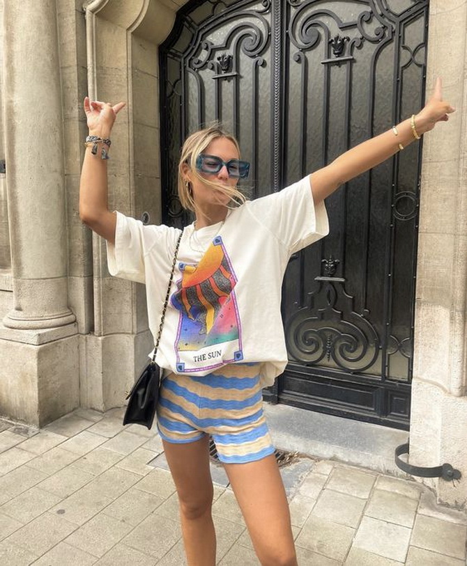 How to update your look with an oversized T-shirt 19