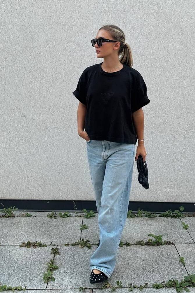 How to update your look with an oversized T-shirt 7