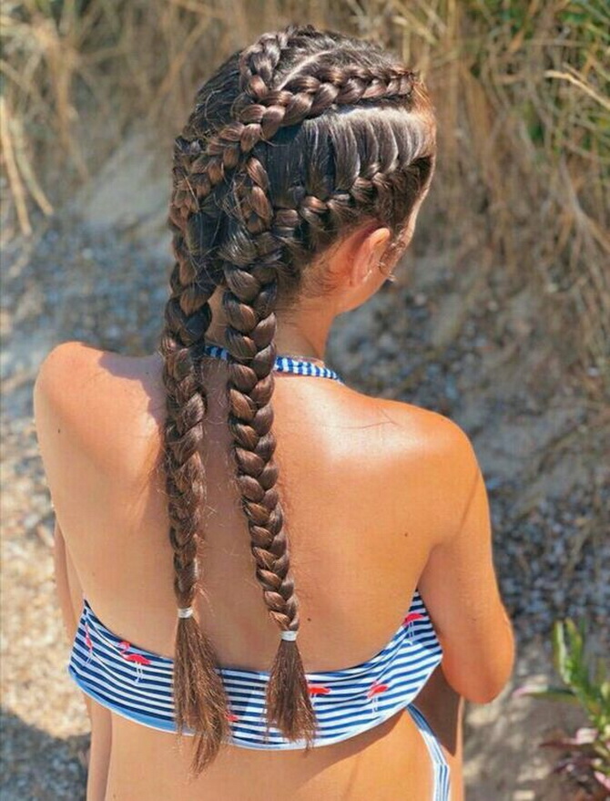 Top 5 hairstyles for summer: beautiful and comfortable 23