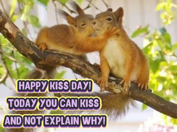 July 6 – World Kiss Day: beautiful cards and pictures with wishes 24