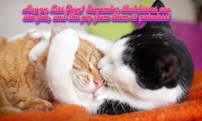 July 6 – World Kiss Day: beautiful cards and pictures with wishes 25