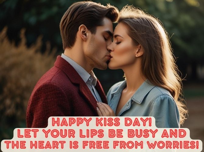 July 6 – World Kiss Day: beautiful cards and pictures with wishes 26