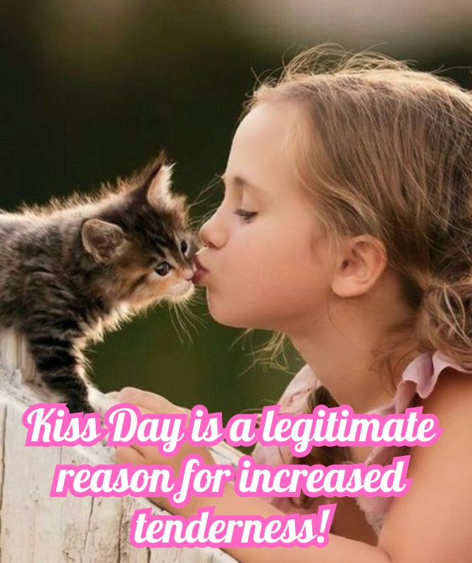 July 6 – World Kiss Day: beautiful cards and pictures with wishes 27