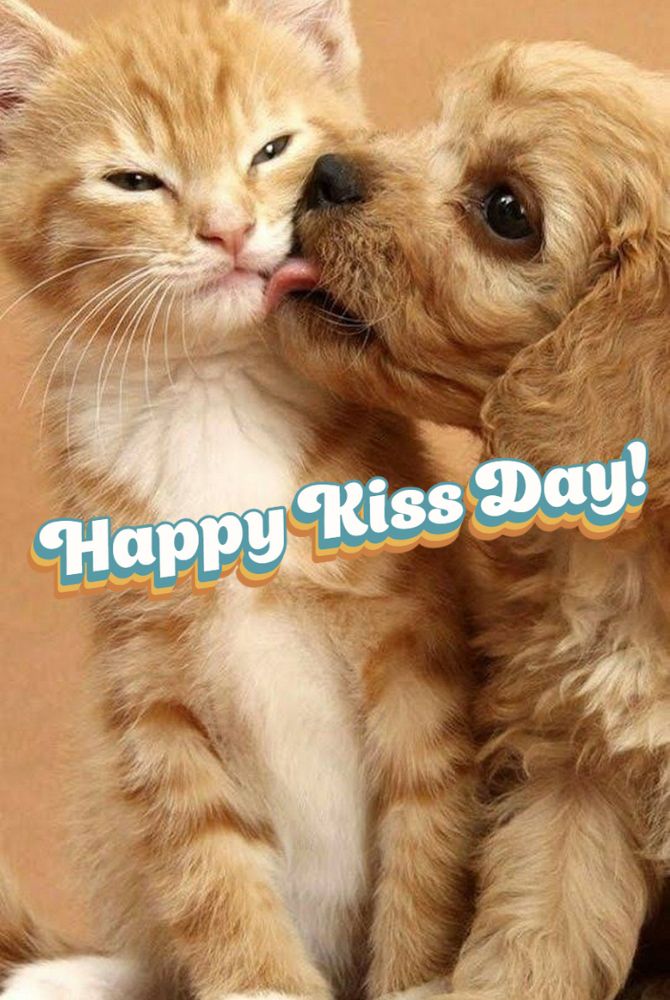 July 6 – World Kiss Day: beautiful cards and pictures with wishes 29