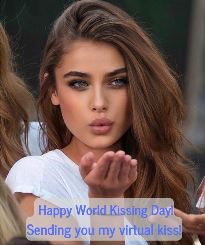 July 6 – World Kiss Day: beautiful cards and pictures with wishes 8
