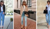 How to wear Mom jeans for women 40+: secrets of stylish looks