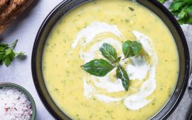 Cream soup with zucchini and ricotta: how to cook the dish correctly