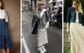 Как носить длинную юбку в повседневных образах: 3 варианта сочетания