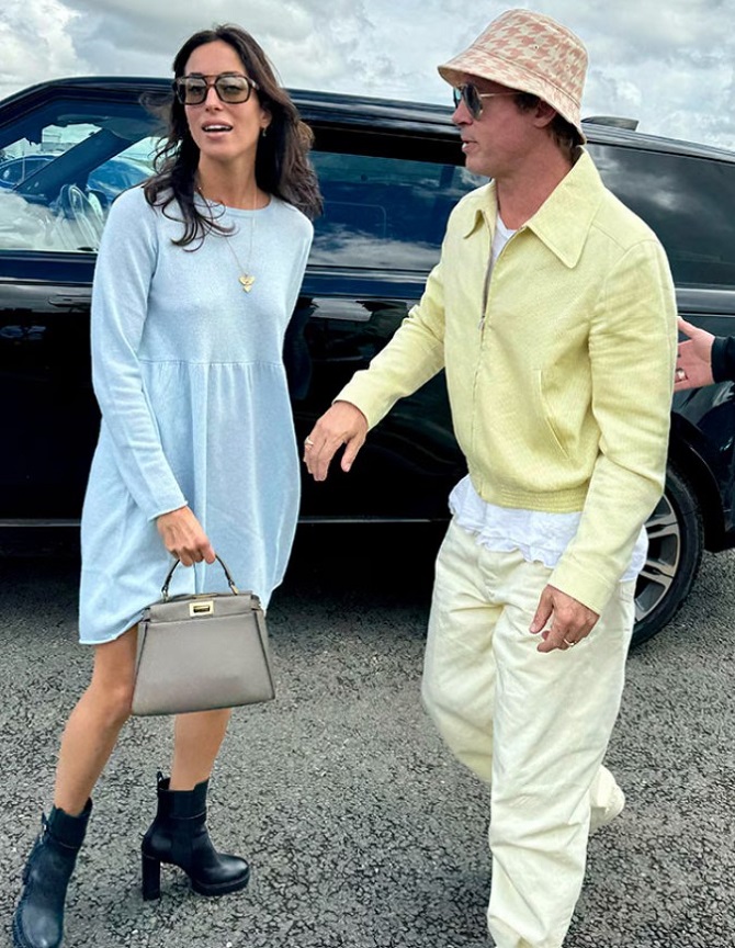 Brad Pitt hat seine Romanze mit Ines de Ramon offiziell bestätigt 3