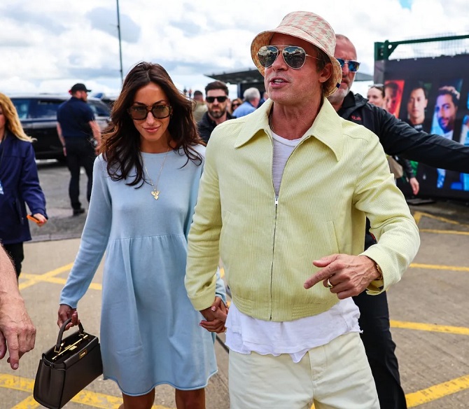 Brad Pitt has officially confirmed his romance with Ines de Ramon 1