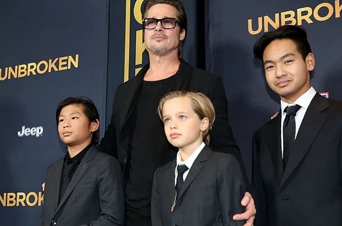 It became known why Brad Pitt’s daughter refused his surname 2