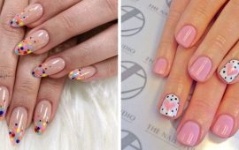 The art of minimalism: ideas for the perfect dotted manicure