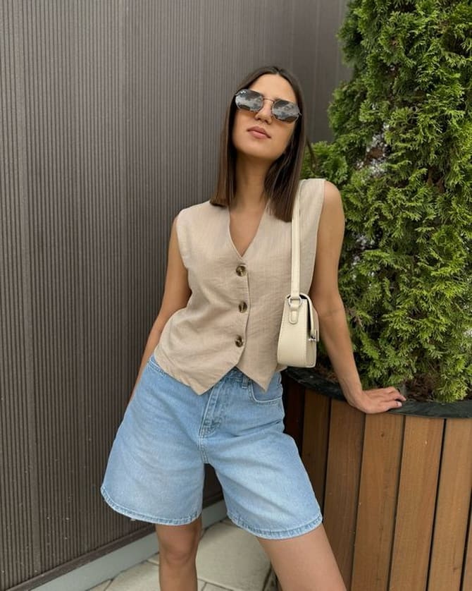 How to dress stylishly in summer: comfortable and fashionable looks 10