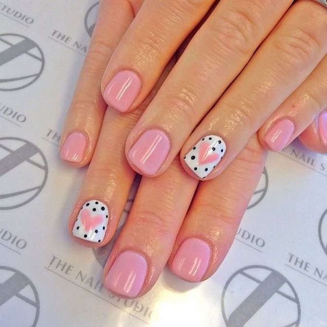 The art of minimalism: ideas for the perfect dotted manicure 22