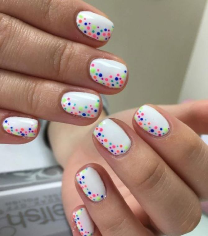 The art of minimalism: ideas for the perfect dotted manicure 15