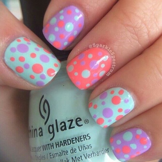 The art of minimalism: ideas for the perfect dotted manicure 16