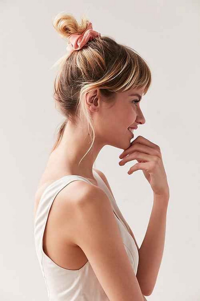 Scrunchie: 5 easy hairstyles with this hair accessory 14