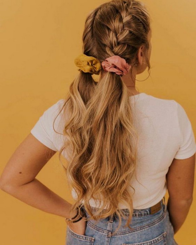 Scrunchie: 5 easy hairstyles with this hair accessory 19