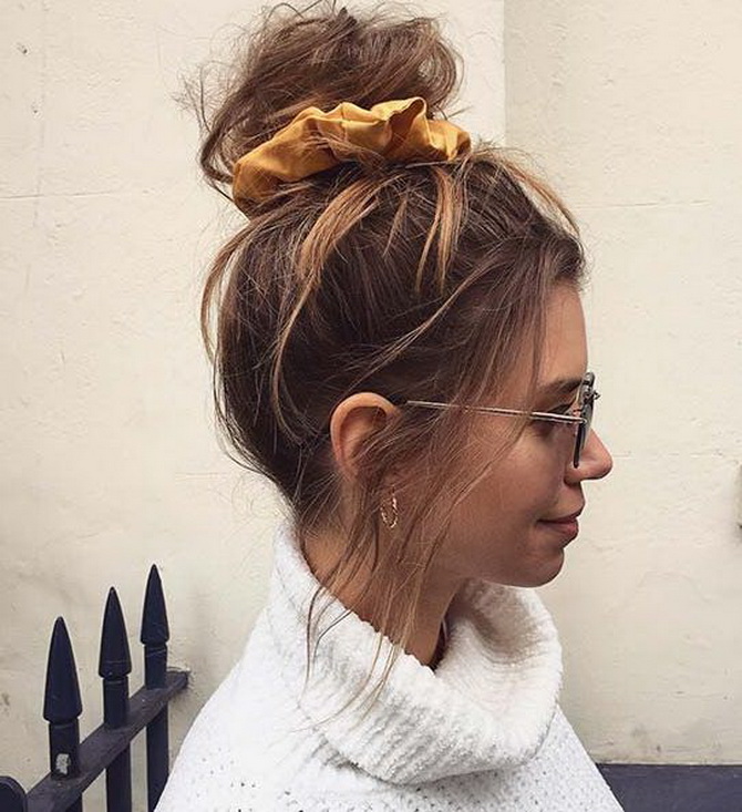 Scrunchie: 5 easy hairstyles with this hair accessory 13