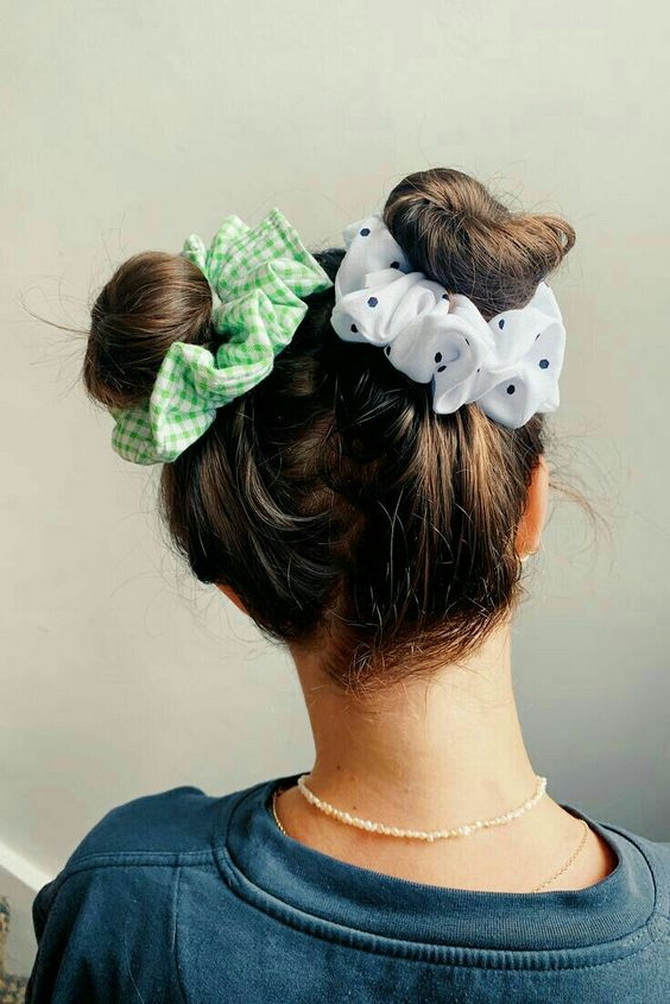 Scrunchie: 5 easy hairstyles with this hair accessory 3