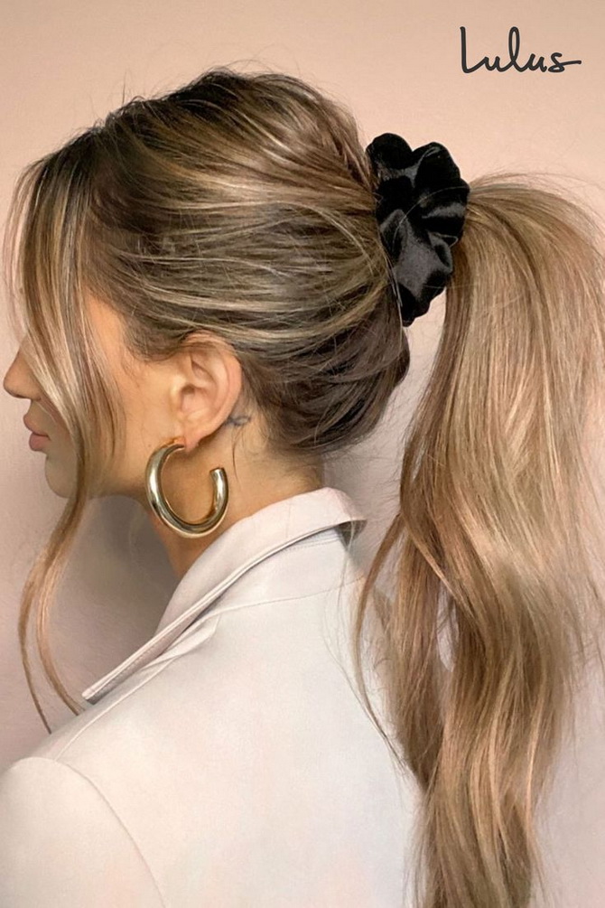 Scrunchie: 5 easy hairstyles with this hair accessory 7