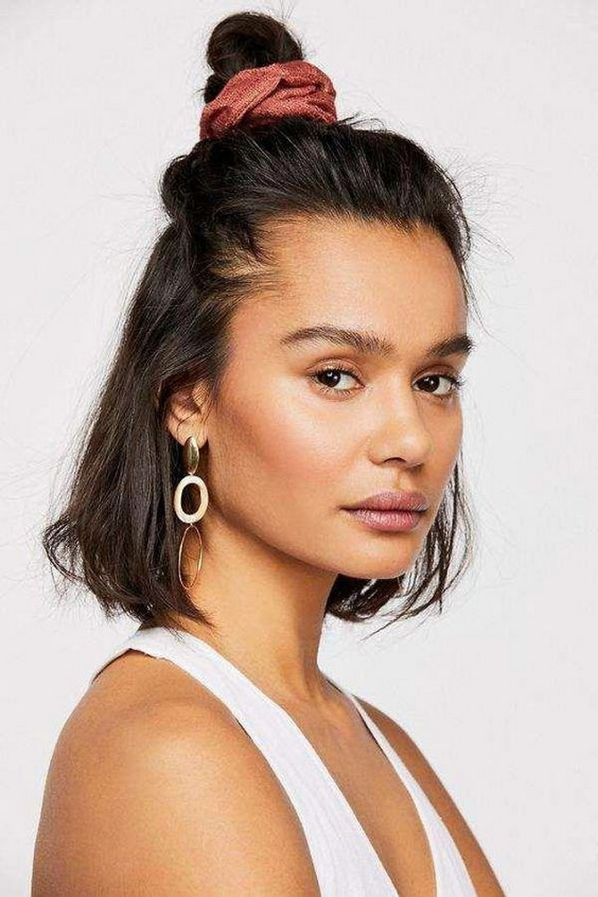 Scrunchie: 5 easy hairstyles with this hair accessory 10