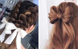 Fashionable hairstyles for September 1 for long hair