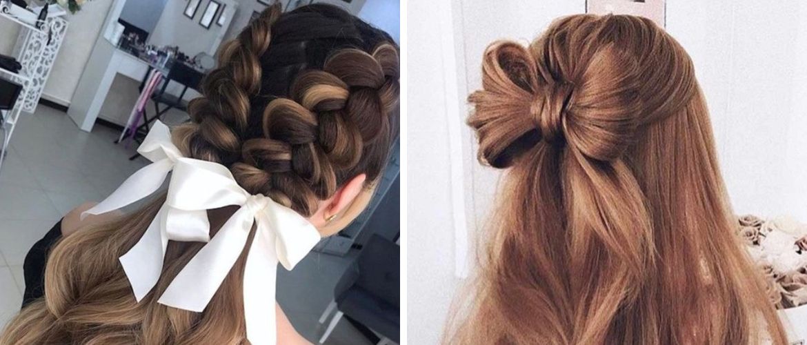 Fashionable hairstyles for September 1 for long hair