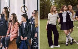 Modische Schuluniform für Teenager 2024-2025: neue Trends