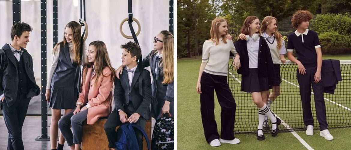 Modische Schuluniform für Teenager 2024-2025: neue Trends