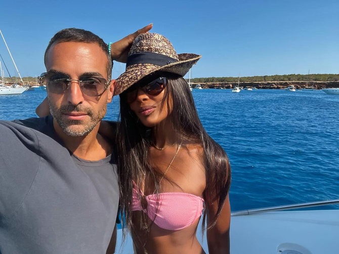 Naomi Campbell fueled rumors of an affair with a young Arab multimillionaire 3