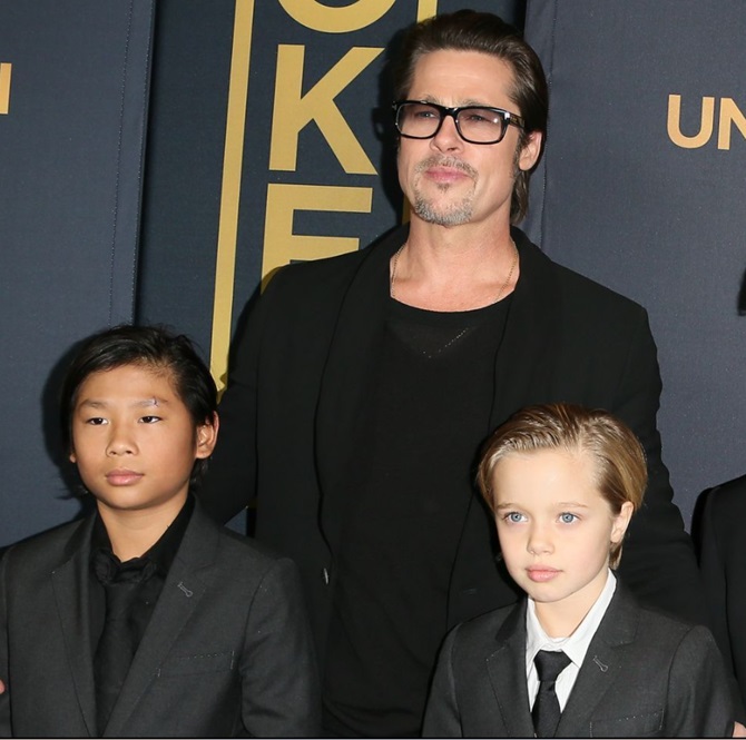 Brad Pitt hat es schwer, weil seine Tochter Shiloh seinen Nachnamen ablehnt 1