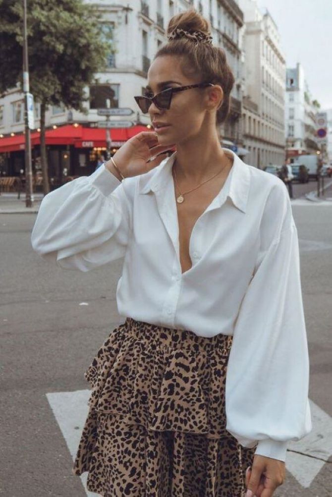 How to Create Looks with a White Blouse: Fashion Tips 6