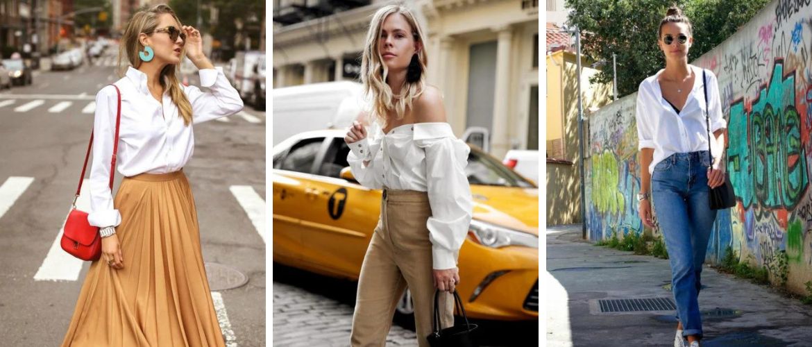 How to Create Looks with a White Blouse: Fashion Tips