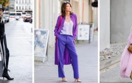 Long cardigan in women’s looks for autumn