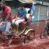 Bloody rain in India