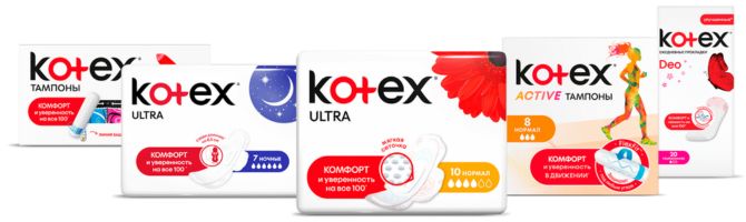 Прокладки Kotex: комфортная и надежная защита 1