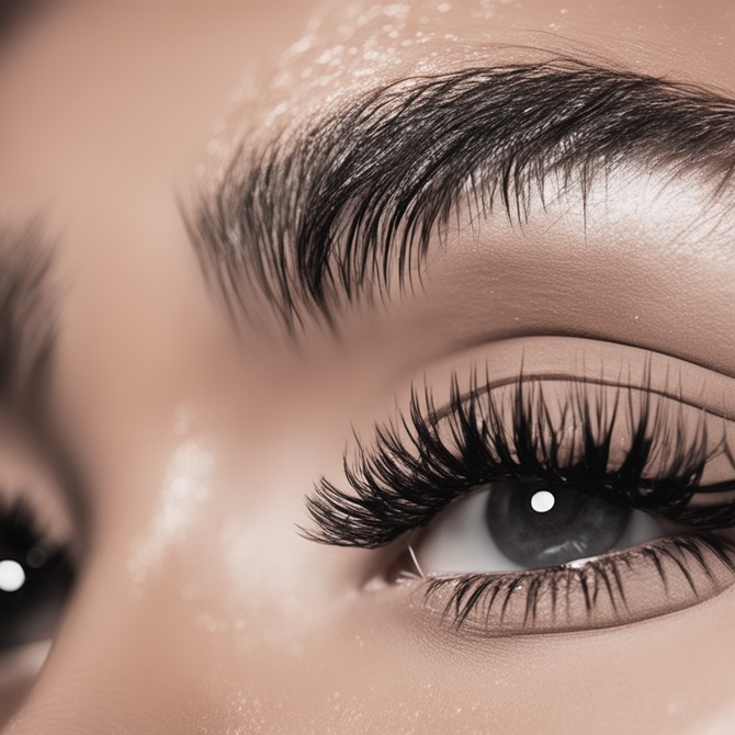 „Wet Lashes“: ein neuer Beauty-Trend, der Fashionistas in seinen Bann zieht 1