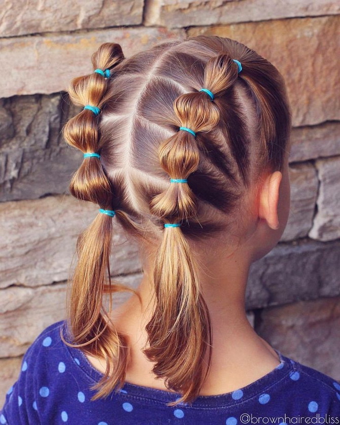 Fashionable hairstyles for September 1 for first-graders: options for unforgettable images 24