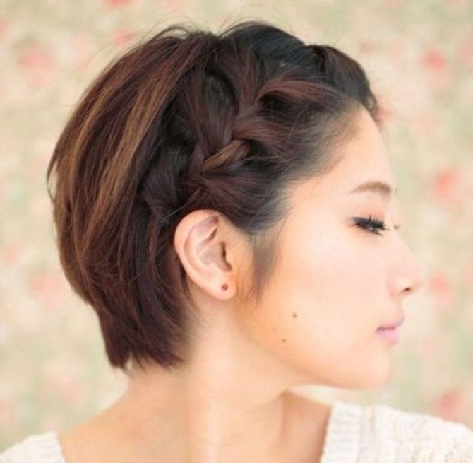 Fashionable hairstyles for September 1 for short hair 5